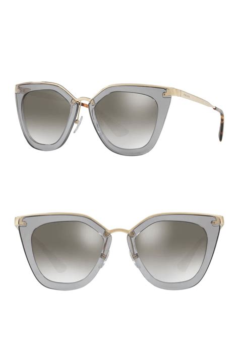 52mm cat eye sunglasses prada.